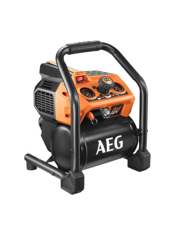 Компрессор безмасляный коаксиальный аккумуляторный AEG BK18-38BL-0 (без батареи)