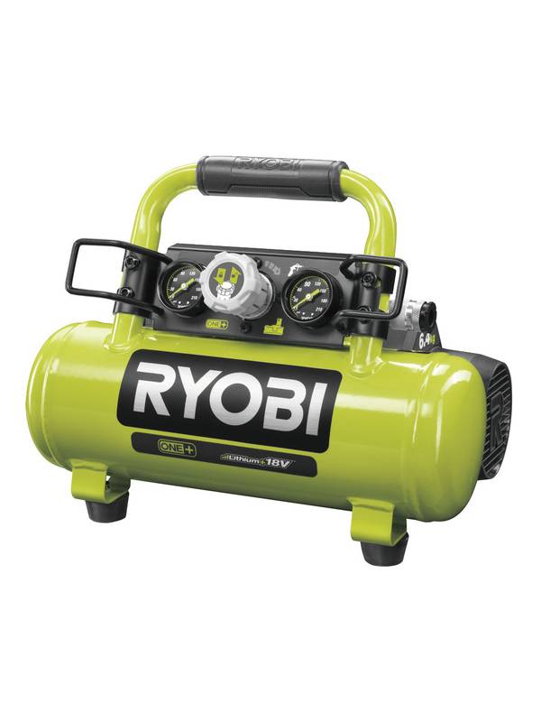 ONE + / Компрессор безмасляный коаксиальный аккумуляторный RYOBI R18AC-0 (без батареи)