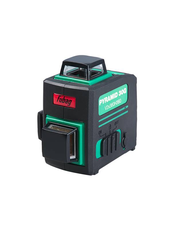 Уровень лазерный FUBAG Pyramid 30G V2х360H360 3D (зеленый луч)