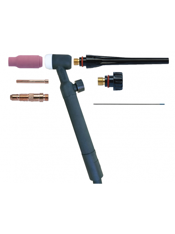 Горелка для TIG сварки 17 DX25 (4 м) FUBAG