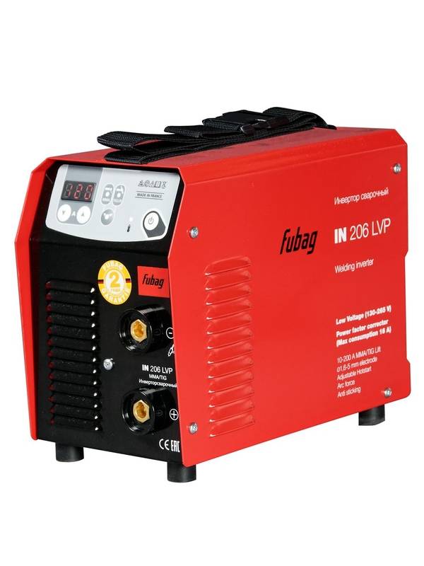 Инвертор сварочный FUBAG IN 206 LVP