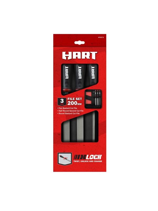 Набор напильников HART HFSET3 (3 единицы)