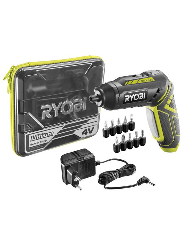 Отвертка аккумуляторная RYOBI R4SDP-L13T