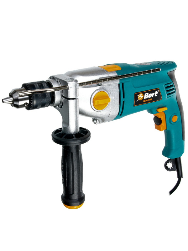 Дрель ударная Bort BSM-1100