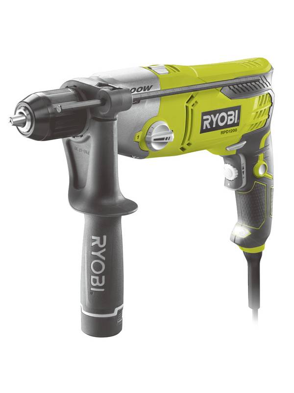 Дрель ударная RYOBI RPD1200-K