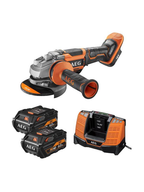 Углошлифмашина AEG BEWS18-125BL PX-602C