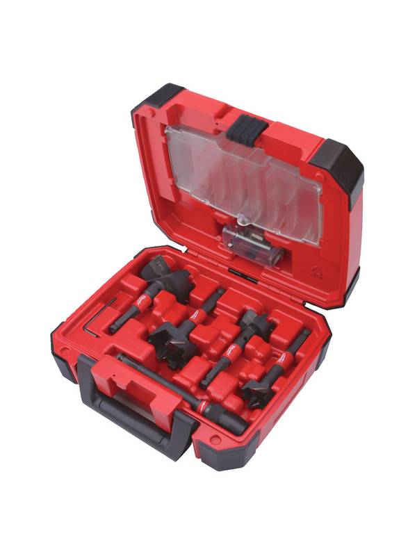 Набор самоврезающихся насадок (сверл) по дереву MILWAUKEE 35-65 мм (5 шт.)