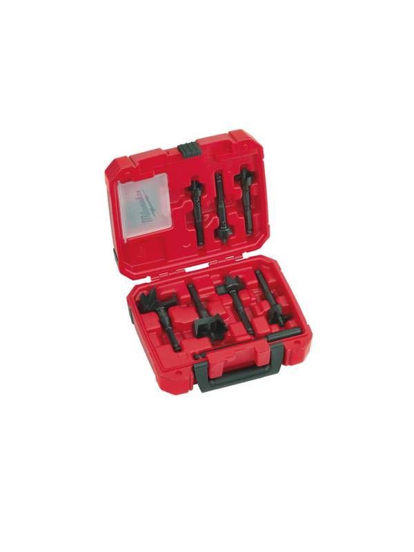 Набор самоврезающихся насадок (сверл) по дереву MILWAUKEE 25-65 мм (7 шт.)