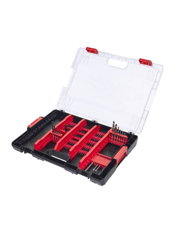 Набор оснастки MILWAUKEE в органайзере HEAVY DUTY 100 предметов