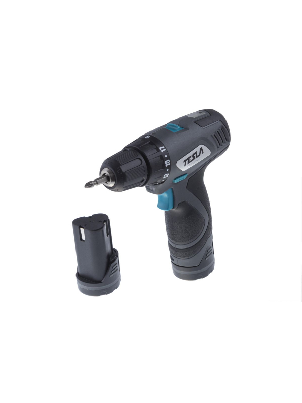 Дрель-шуруповерт аккумуляторная TESLA TCD122DC