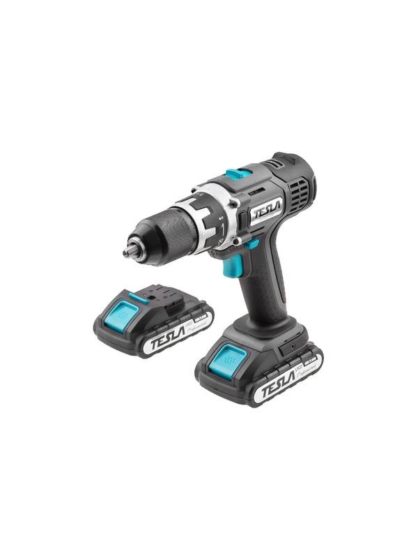 Дрель-шуруповерт аккумуляторная TESLA TCD182DC