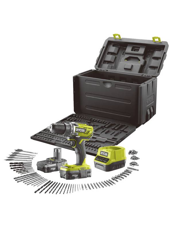 ONE + / Дрель-шуруповерт RYOBI R18DD3-213X