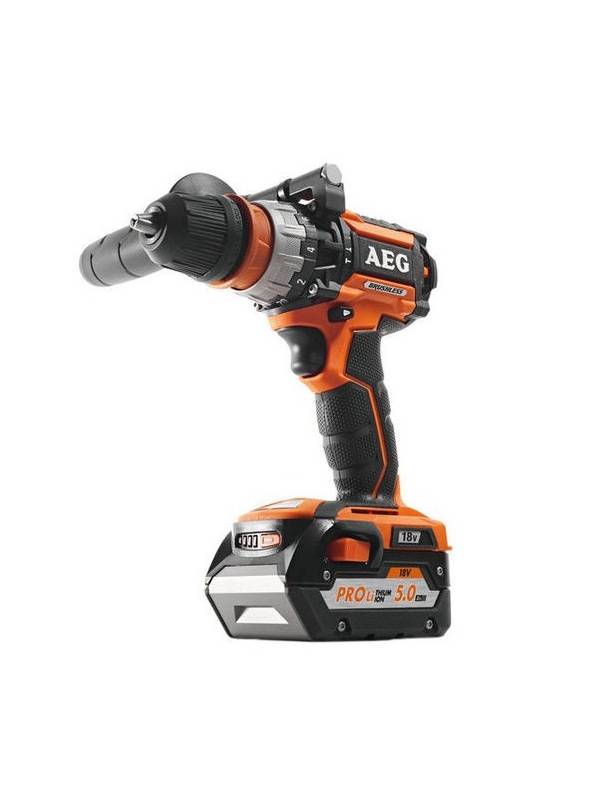 Дрель-шуруповерт ударная аккумуляторная бесщеточная AEG BSB18CBLLI-502C