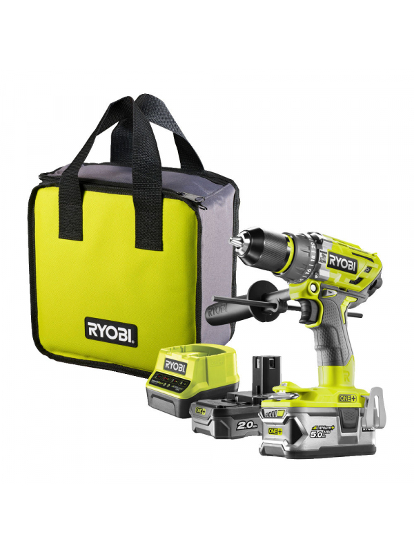 ONE + / Дрель-шуруповерт RYOBI R18PD7-252S