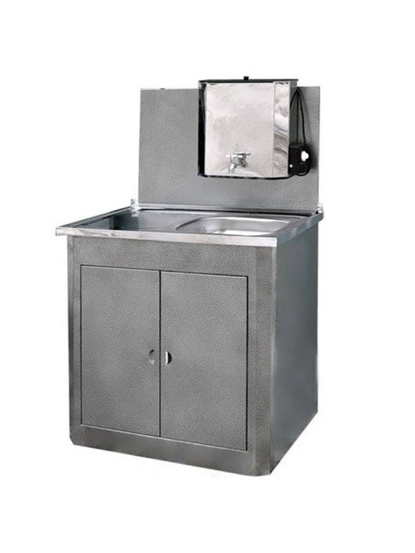 Умывальник Тандем ДУЭТ н/н с подогревом 15/1,25 (серебро)