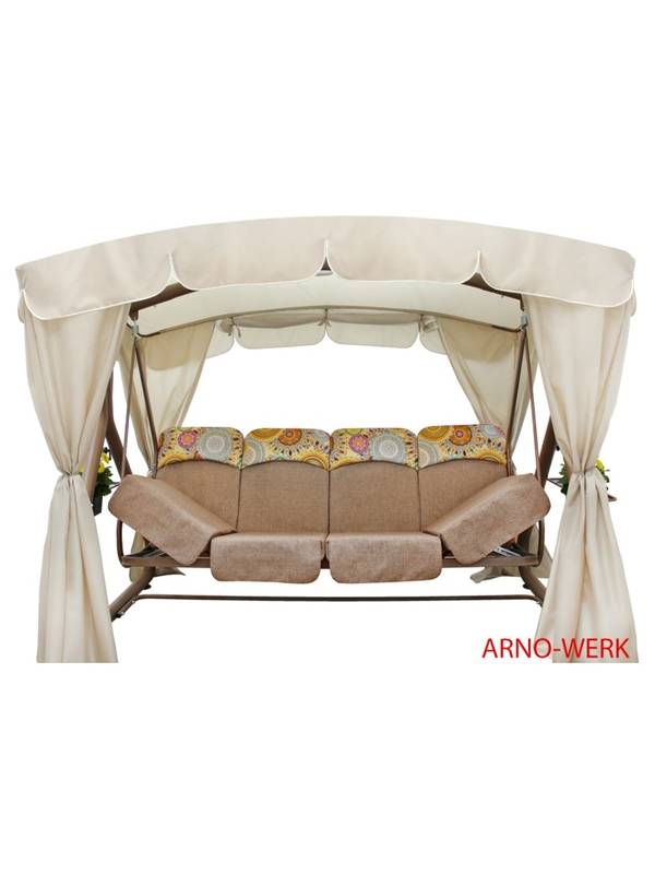 Качели садовые Барышня (светлая)