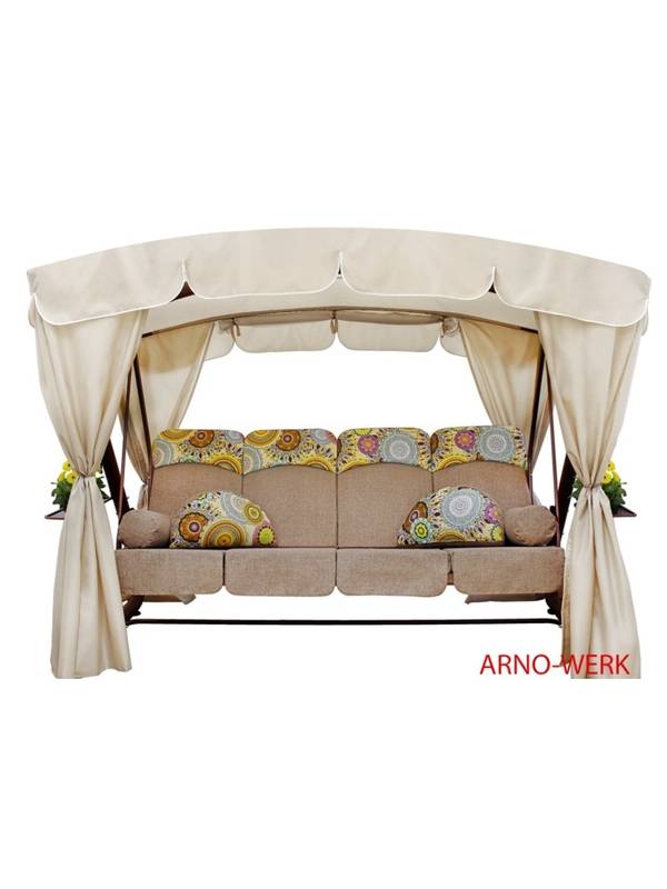 Качели садовые Барышня (светлая)