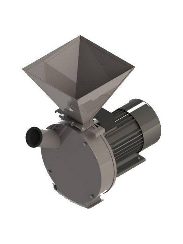 Кормоизмельчитель/электродробилка (ЛАН-2) (зерно, початки кукурузы) объем 5,5 л