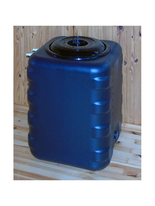 Бак для душа без подогрева Альтернатива 150 л (пласт. шар. кран, уровень воды)