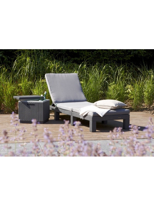 Шезлонг, лежак пластиковый Keter Daytona