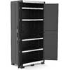 Шкаф пластиковый высокий XL GARAGE KETER, черный