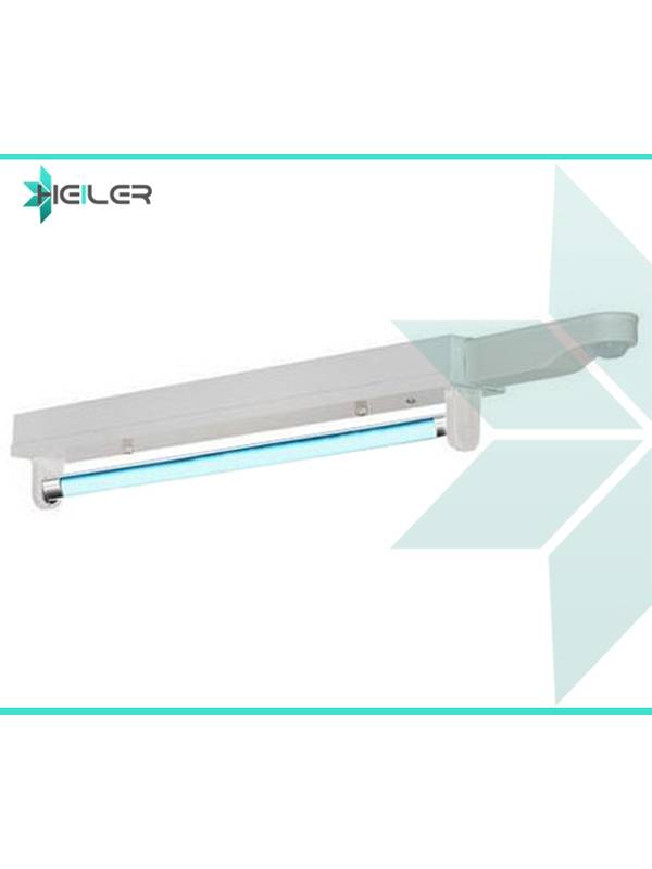 Облучатель бактерицидный открытый потолочный LINEAR HOUSING 440 1xTUBE Heiler 15w сенсорный 