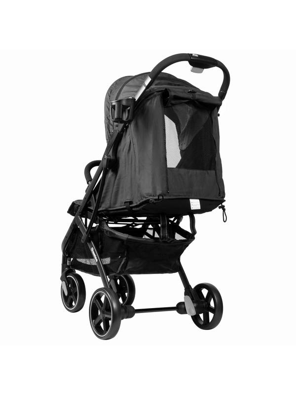 Прогулочная коляска El Camino D100 (черная)
