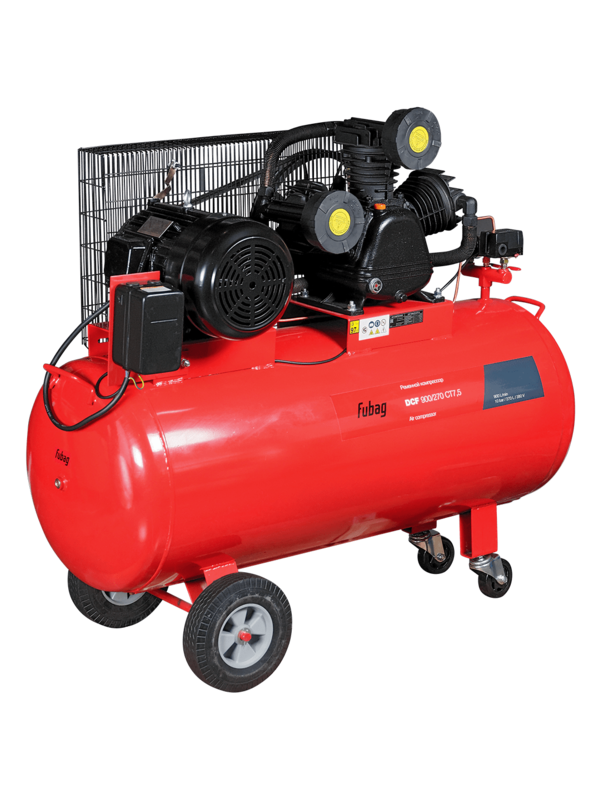 Компрессор масляный ременной FUBAG DCF-900/270 CT7.5 двухступенчатый