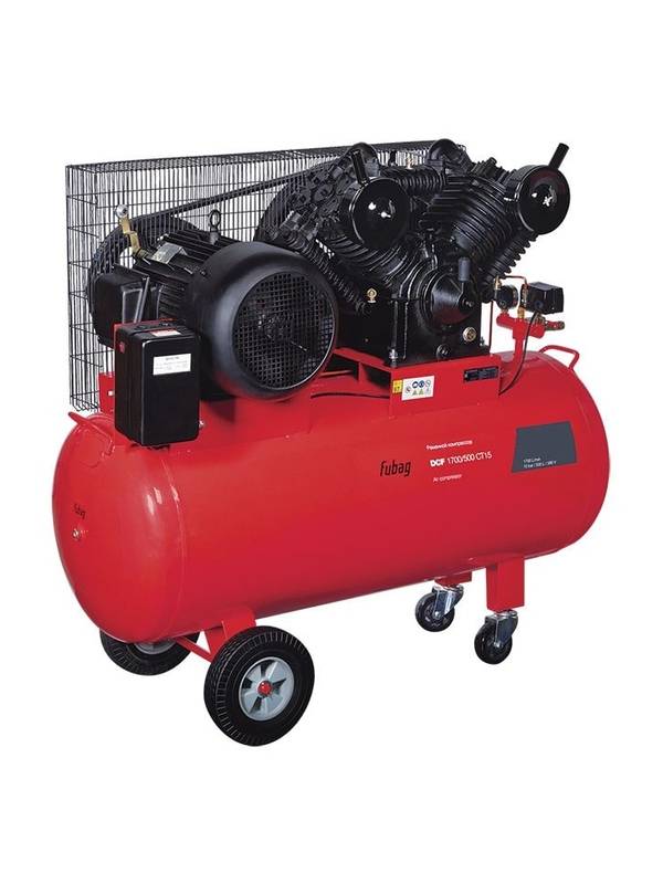 Компрессор масляный ременной FUBAG DCF-1700/500 СТ15 двухступенчатый