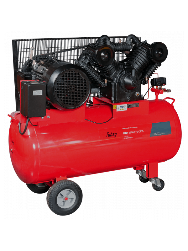 Компрессор масляный ременной FUBAG DCF-1700/270 СТ15 двухступенчатый
