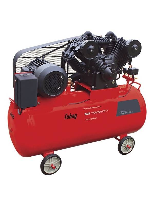 Компрессор масляный ременной FUBAG DCF-1300/270 CT11 двухступенчатый