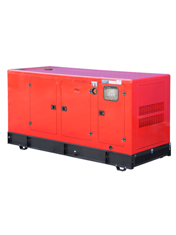 Генератор дизельный FUBAG DS 100 DAC ES трехфазный, с электростартером, в кожухе