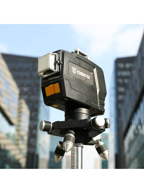 Уровень лазерный самовыравнивающийся DEKO DKLL12PG1 SET 2