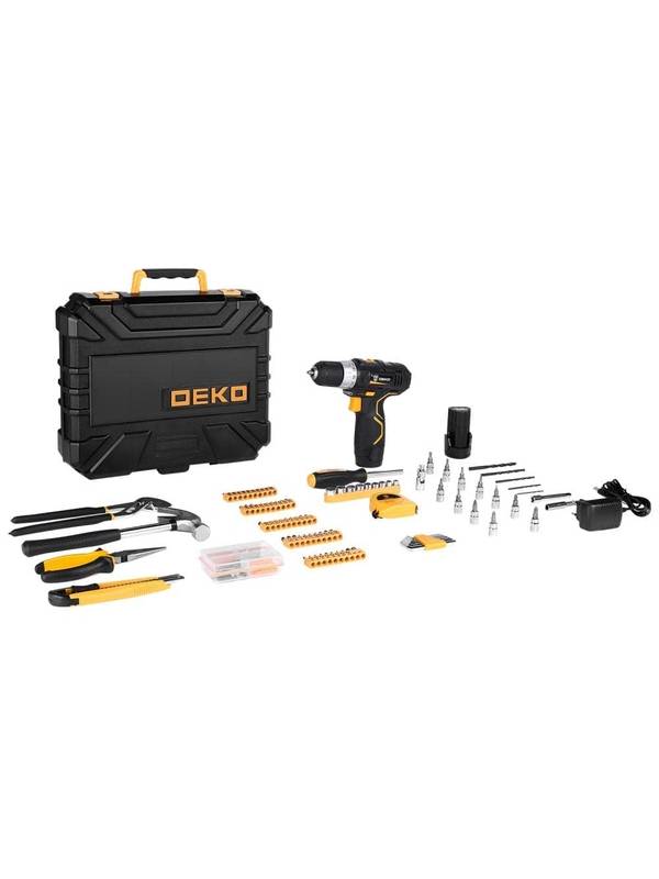 Дрель-шуруповерт аккумуляторная DEKO GCD12DU3 SET 195