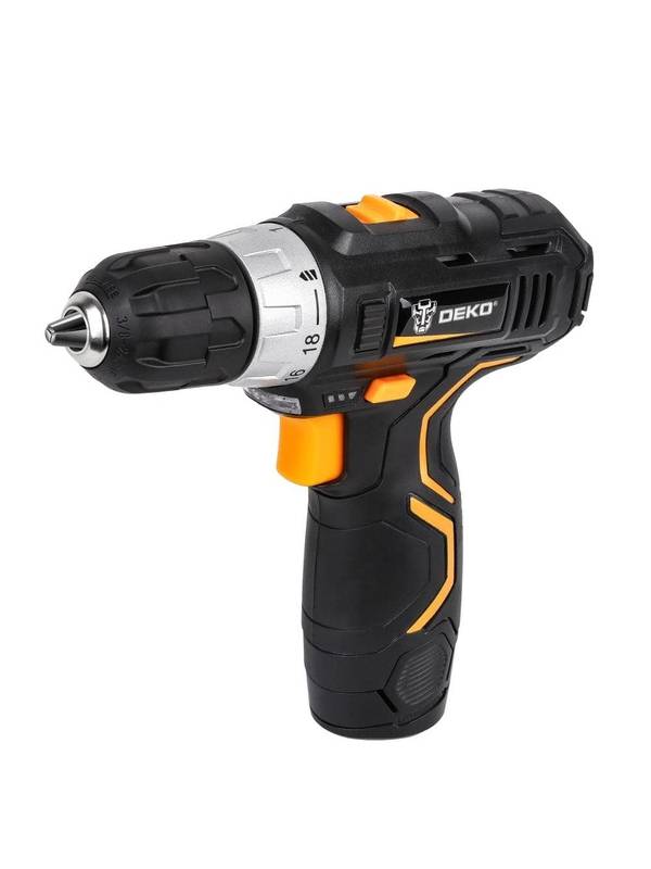 Дрель-шуруповерт аккумуляторная DEKO GCD12DU3 SET 195
