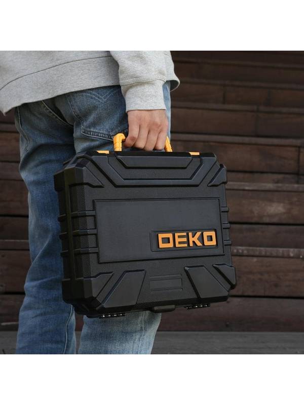 Дрель-шуруповерт аккумуляторная DEKO DKCD20FU-Li SET 193