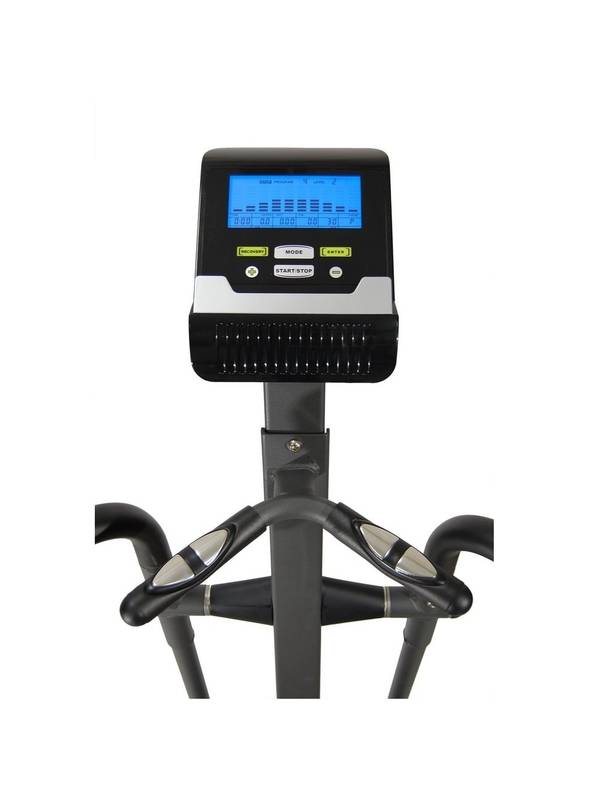 Эллиптический тренажер Atlas Sport FUSION Programmable Black (маховик 12 кг)