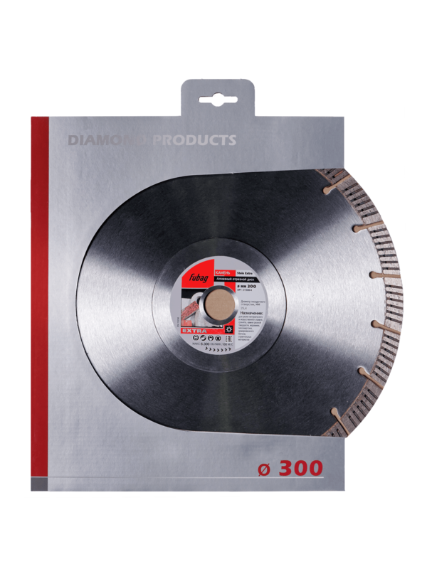 Алмазный диск (по граниту) Stein Extra 300х3х25,4/30 FUBAG