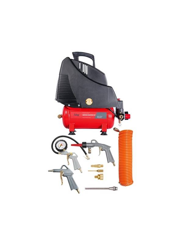 Компрессор безмасляный коаксиальный FUBAG SERVICE MASTER KIT ( + 6 предметов)