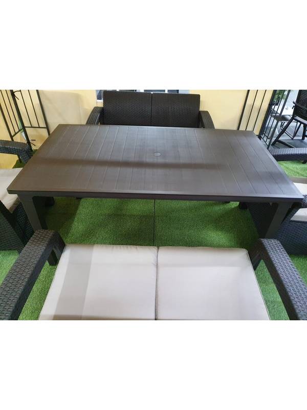 Набор уличной мебели Corfu Fiesta Futura, коричневый 