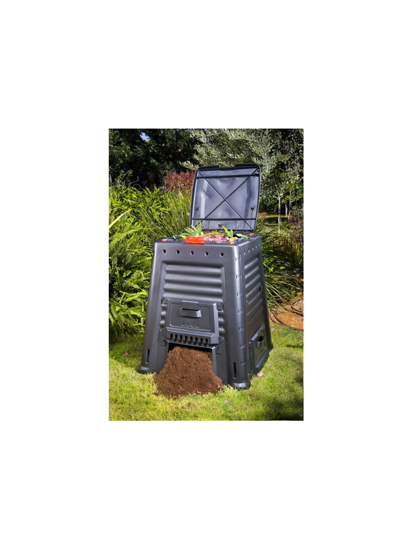 Компостер Mega composter 650л, чёрный