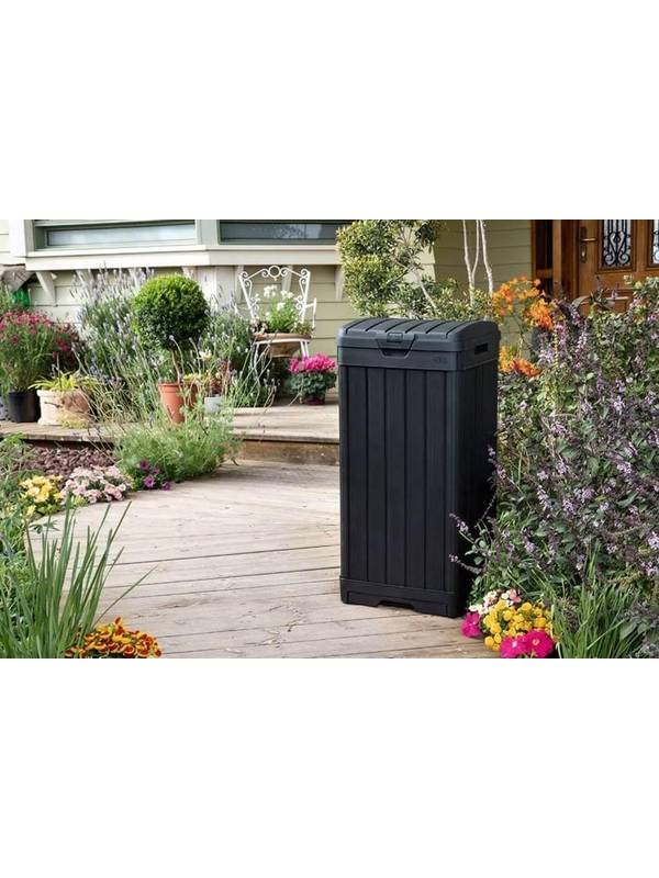 Урна для мусора уличная BALTIMORE BIN 125L, черный
