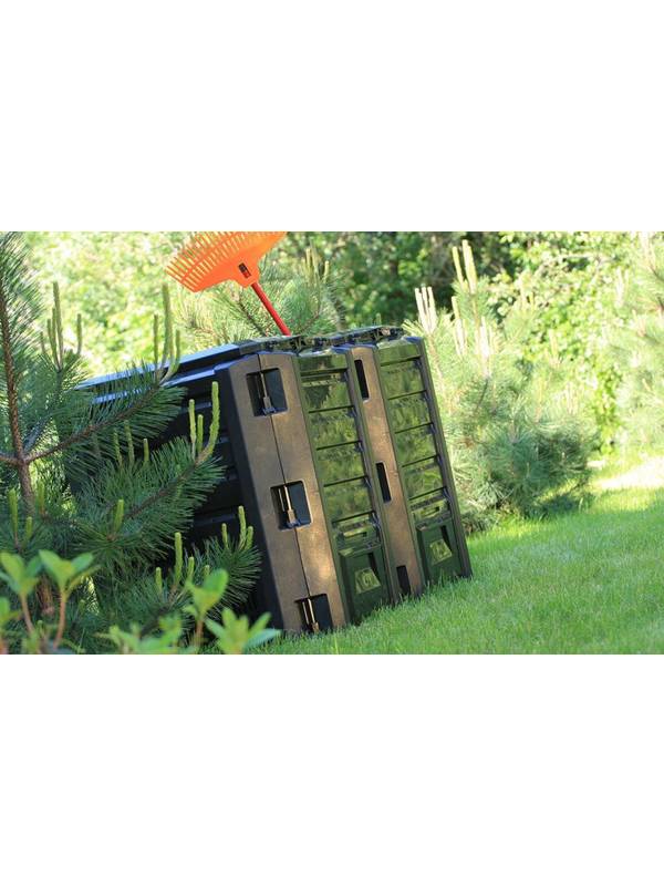 Компостер MODULE COMPOGREEN 800л, черный