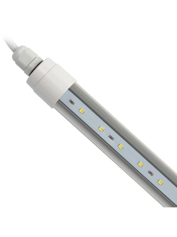 Светильник для птиц светодиодный линейный ULY-P61-20W/SCEP/K DC24V WHITE , 1250мм, c коннектором спектр для яйценоскости IP65