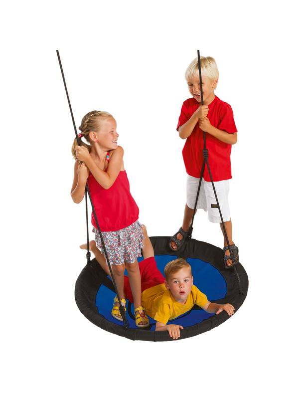 Детские качели-гнездо KBT Swibee синий/черный