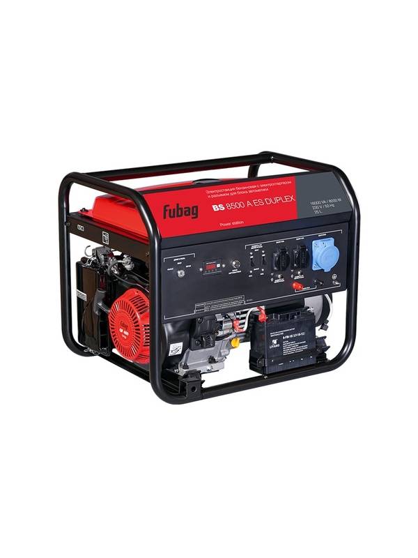 Генератор бензиновый FUBAG BS 8500 A ES DUPLEX