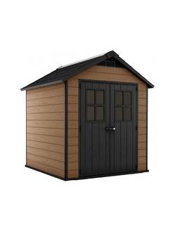 Хозяйственный блок Newton 757 (5 м2) ДПК, коричневый