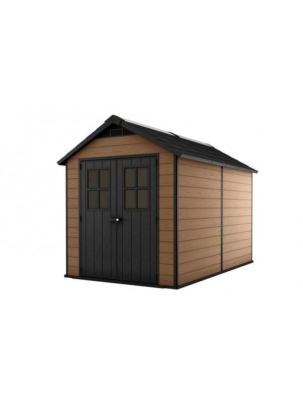 Хозяйственный блок Newton 7511 (8 м2) ДПК, коричневый