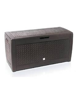 Сундук пластиковый Boxe Matuba, коричневый