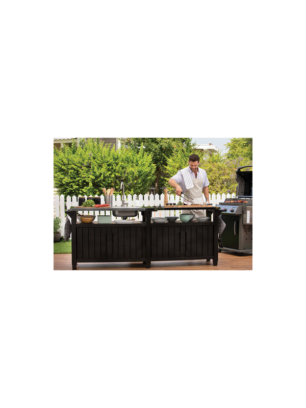 Стол для гриля Unity Chef 415l, графит